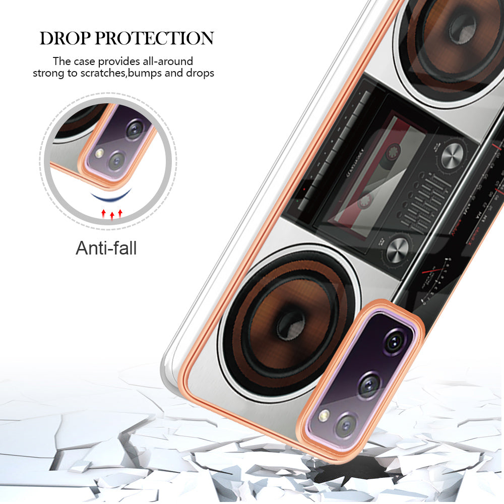 YB IMD Series-19 Style D For Samsung Galaxy S20 FE 5G S20 FE S20 FE 2022 S20 Lite Phone Case 2.0mm TPU IMD Pattern Back Cover YB IMD Series-19 Style D For Samsung Galaxy S20 FE 5G S20 FE S20 FE 2022 S20 Lite Phone Case 2.0mm TPU IMD Pattern Back Cover